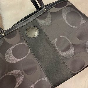 Gray Coach Purse